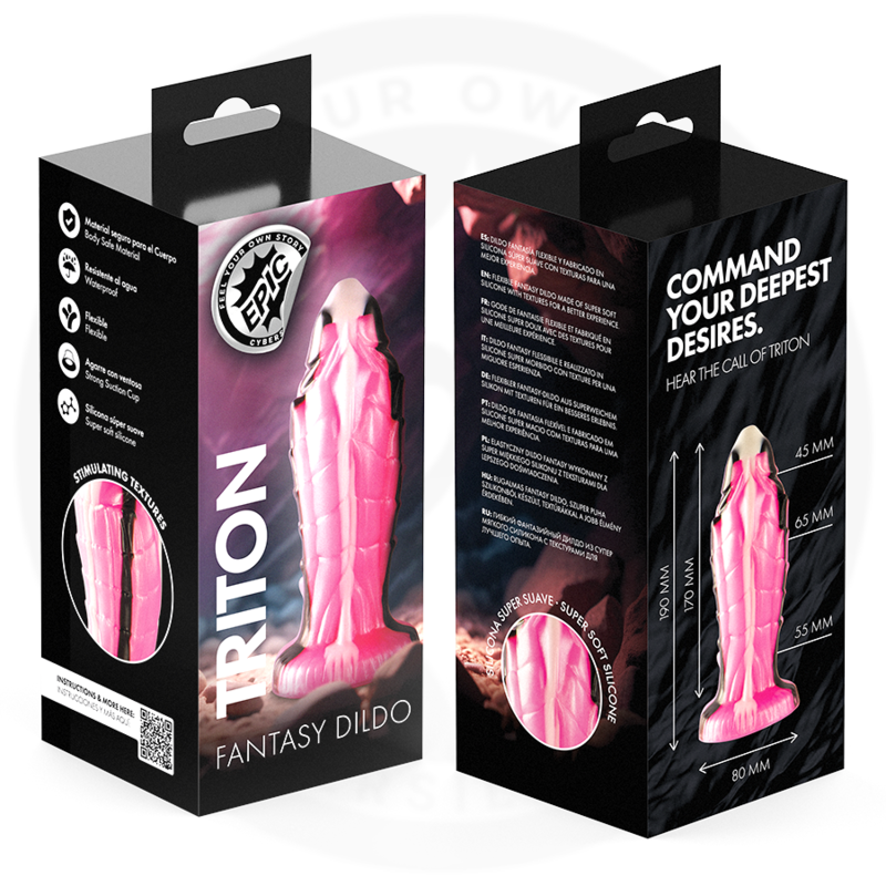 Epic - Tritón Dildo La Fuerza Del Reptil