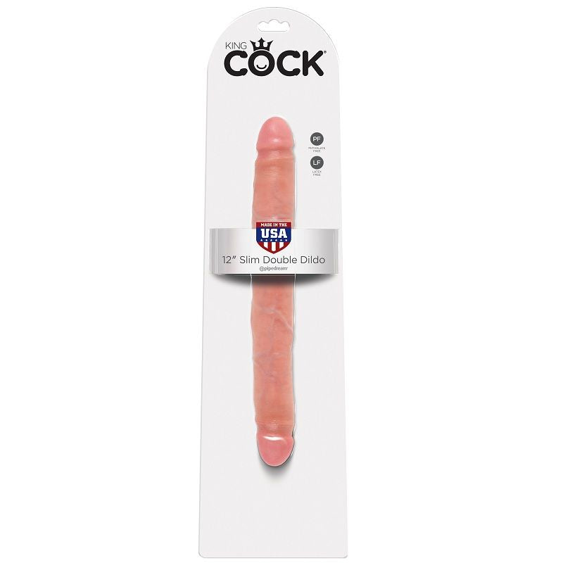 King Cock Pene Doble De 12 - Color Natural