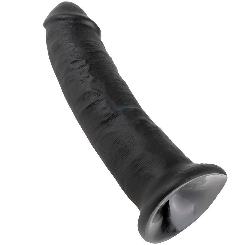 King Cock - 9 Pene Negro 22.9 Cm
