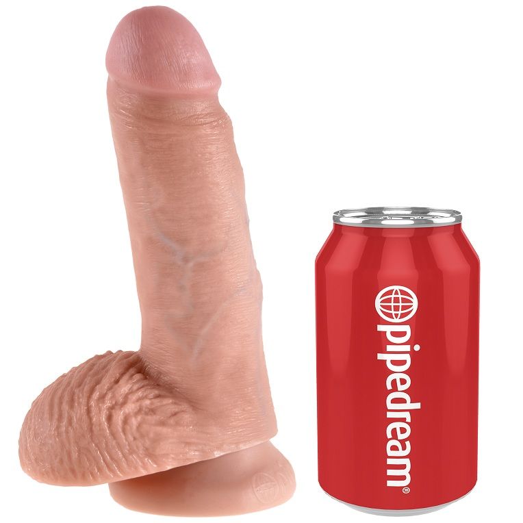 King Cock - 7 Pene Realistico Natural 17.8 Cm