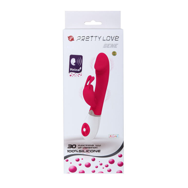Vibrador Gene Con Control Por Voz Color Rosa