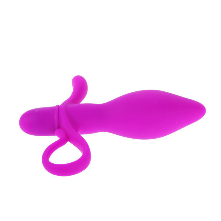 Plug Anal Con Vibración Taylor Color Púrpura