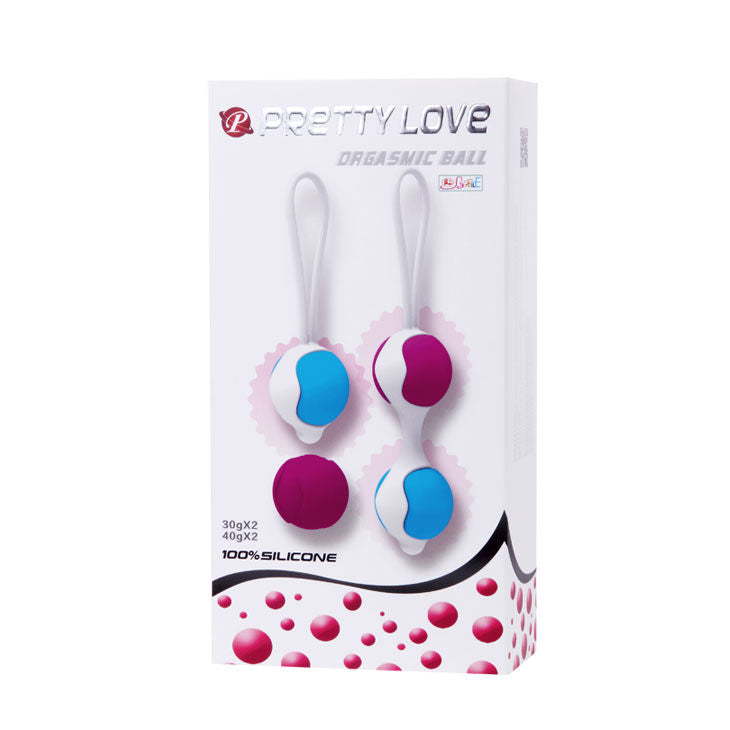 Bolas Kegel Orgasmic Balls Rosa Y Azul