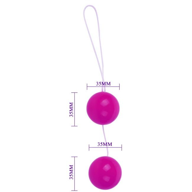 Baile - Twins Balls Bolas Chinas Lila Unisex
