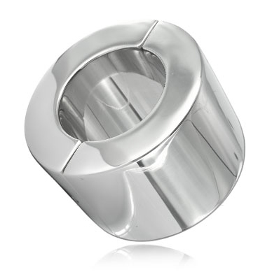 Metal Hard - Anillo Testículos Acero Inoxidable 40 Mm