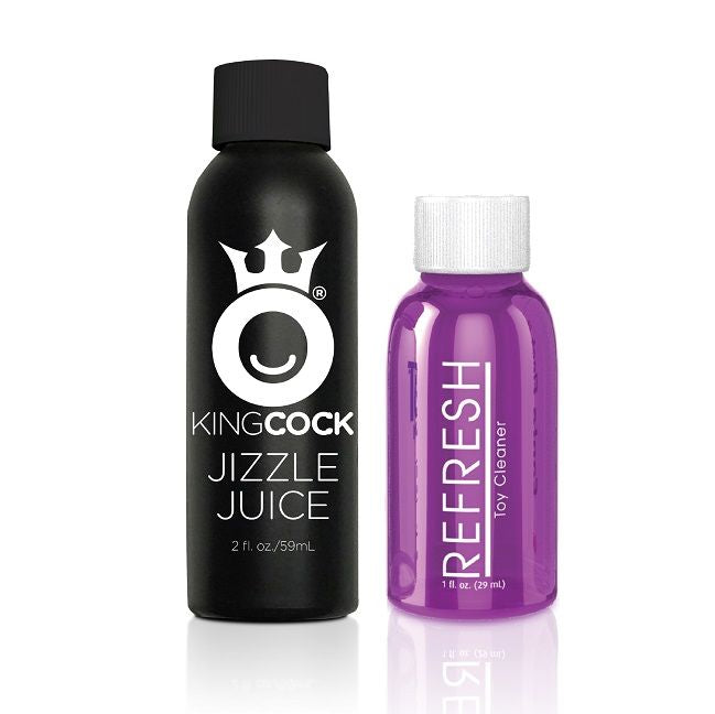 King Cock Pene Eyaculador Con Testículos 9 - Color Natural