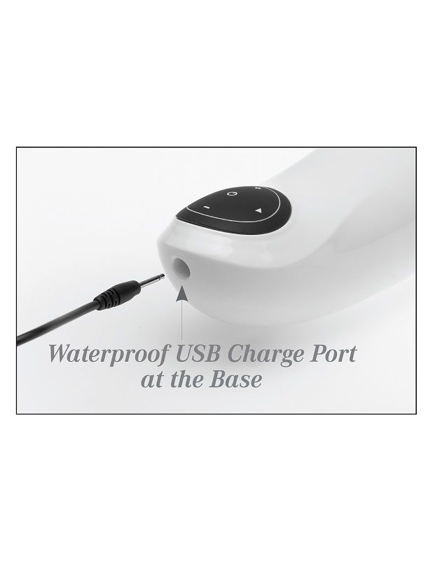 Extreme Toyz - Pdx Mega Bator Usb Masturbador Masculino Vagina Blanco