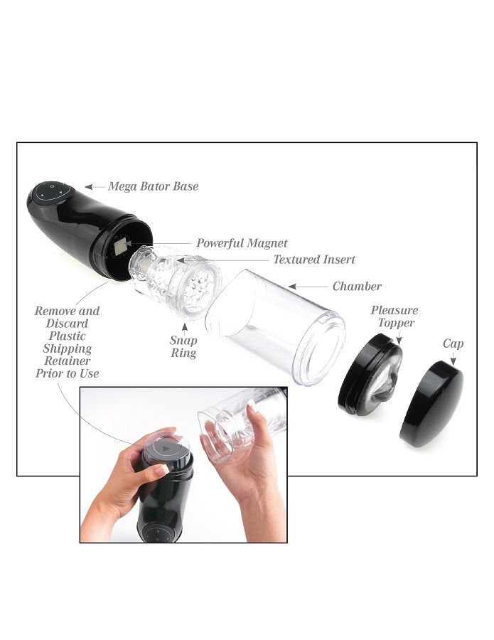 Pipedream Extreme Toyz Masturbador Mega-Bator
