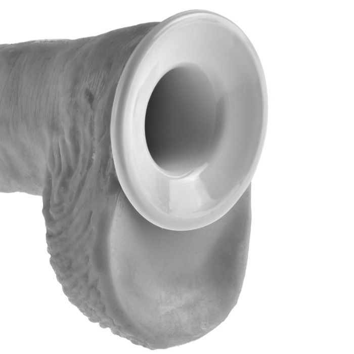 King Cock - Strap-On Con Dildo Hueco 28 Cm Y Tirantes Color Carne