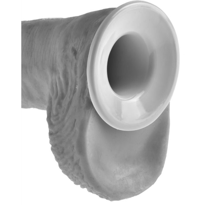 King Cock - Strap-On Con Dildo Hueco 30.5 Cm Y Tirantes Color Carne