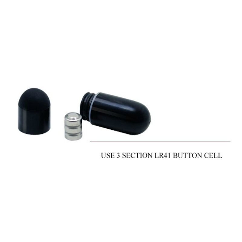 Anillo Vibrador Thimble Negro