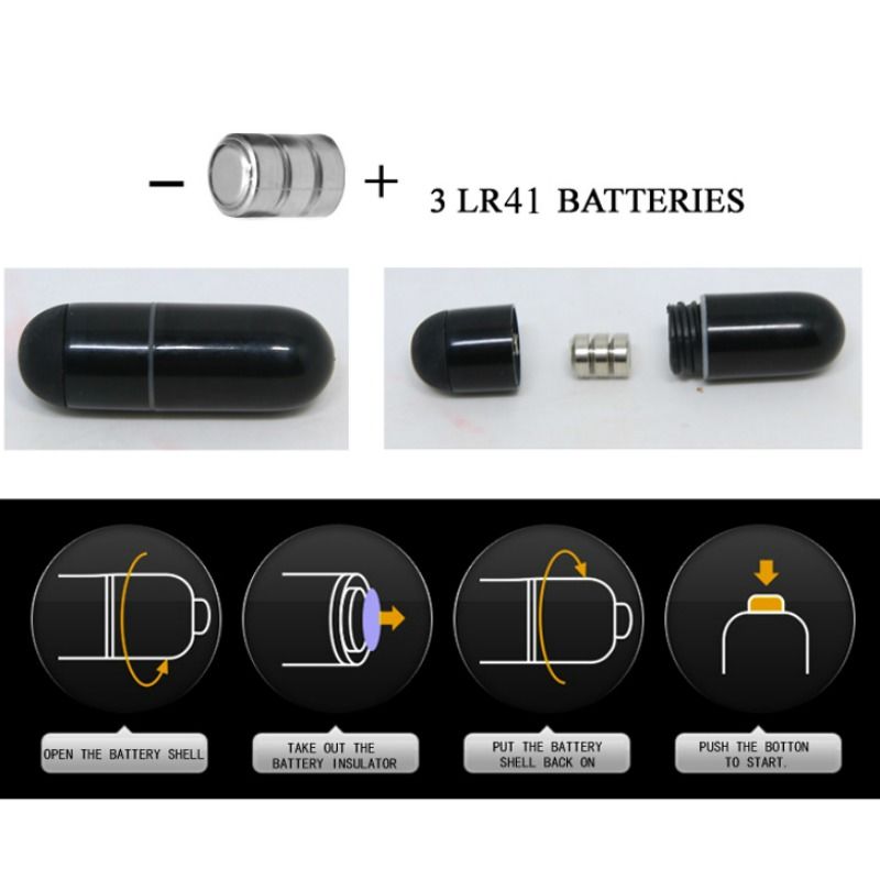 Pretty Love - Flirtation Dedal Con Vibracion Steward Negro