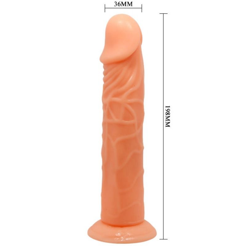 Baile - Dildo Vive Realistic 19.8 Cm Cor Natural