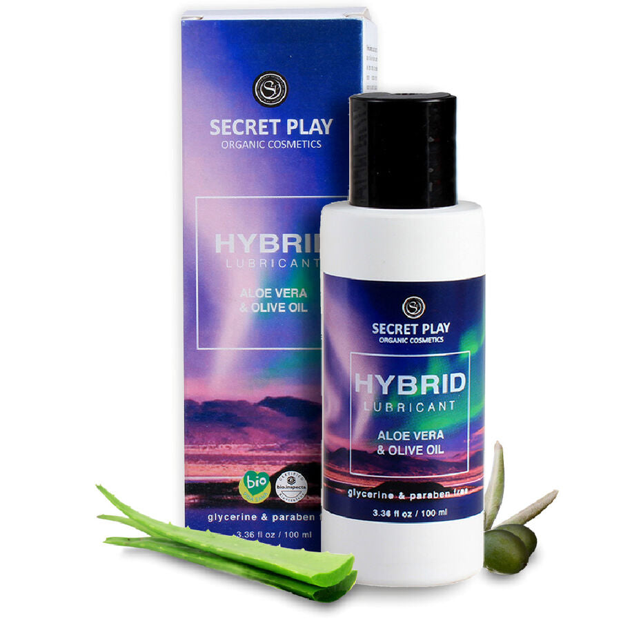 Secretplay - Lubricante Orgánico Híbrido 100 Ml
