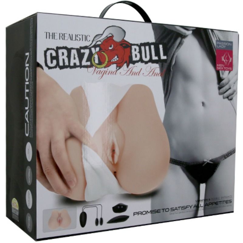Masturbador  Crazy Bull - Vagina Y Ano Realisticos Con Vibracion Posicion 3