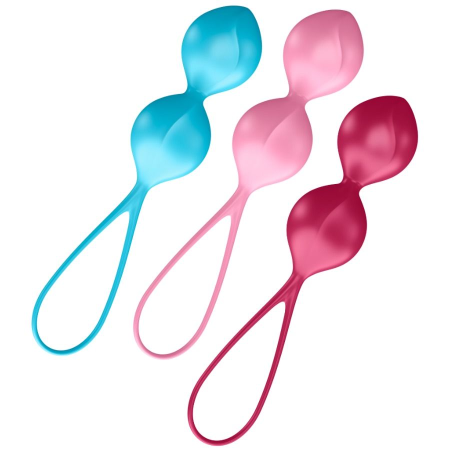 Satisfyer Pack De 3 Bolas Ben-Wa C03  Silicona