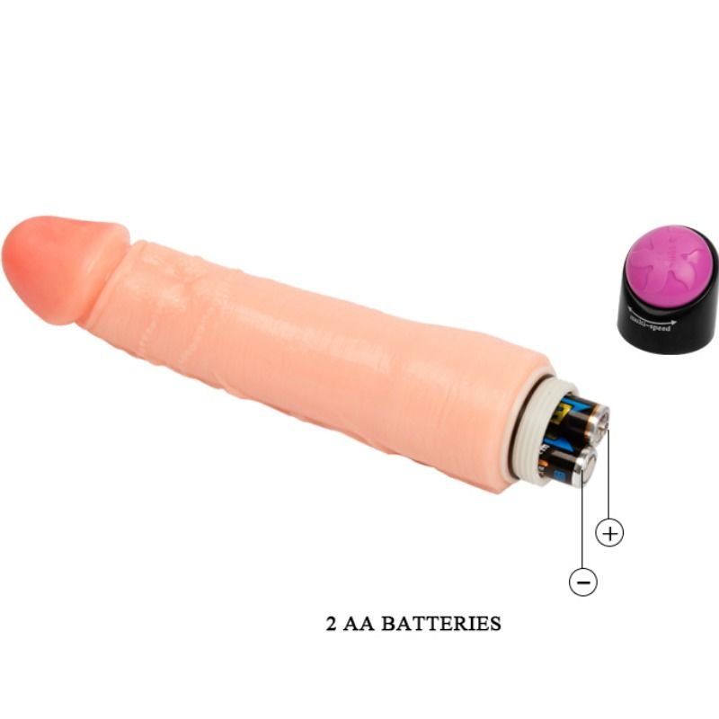 Vibrador Color Natural 25 Cm