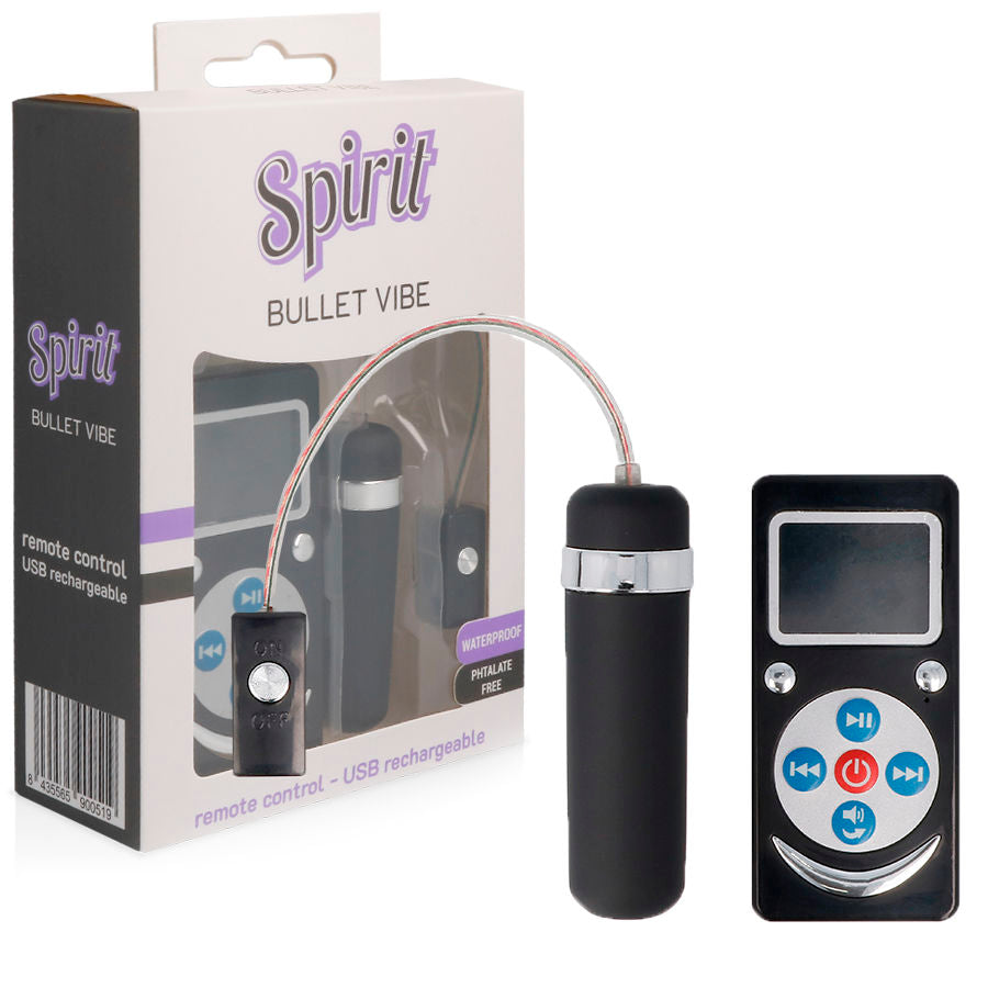 Spirit - Bala Vibradora Premium Negro