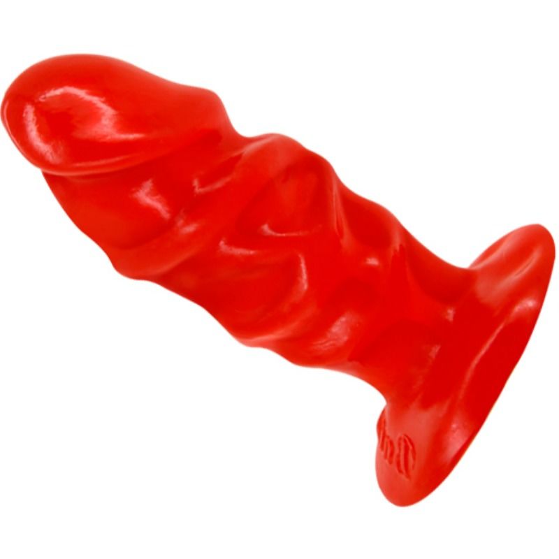 Baile - Plug Anal Unisex Con Ventosa Rojo
