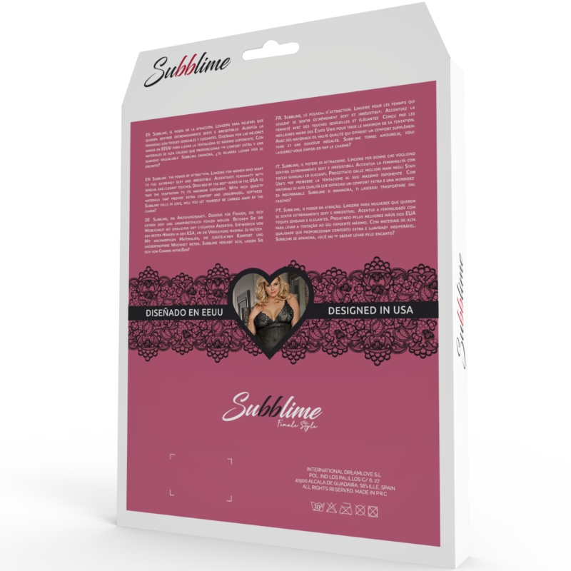 Subblime - Babydoll Blanco Con Franjatalla Grande