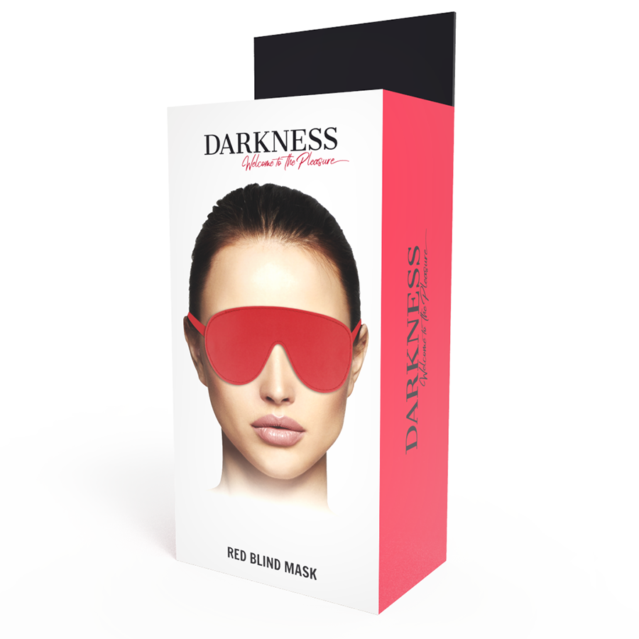 Darkness - Máscara Antifaz High Quality Rojo