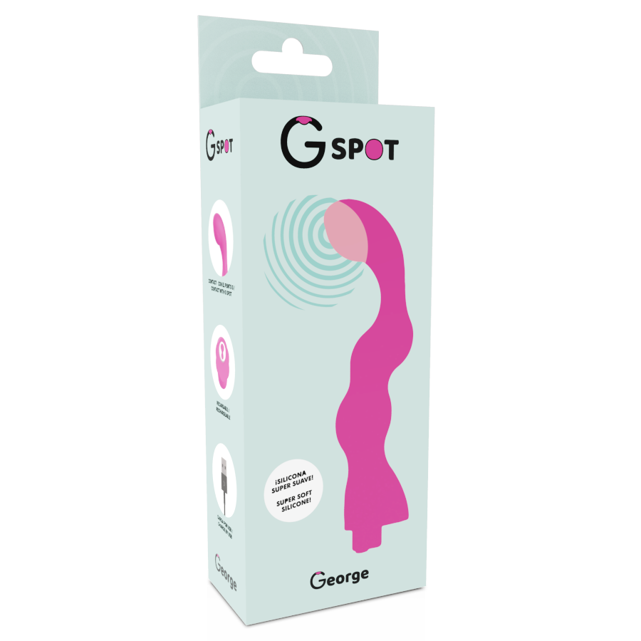 G-Spot - George Vibrador Punto G Rosa Chicle