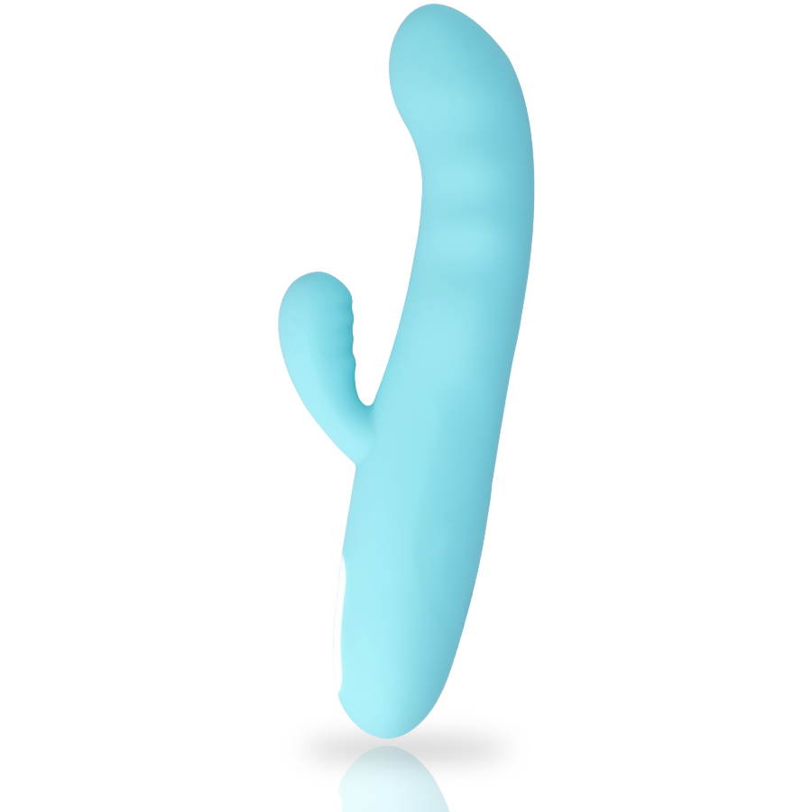 Mia - Eiffel Vibrador Rotador Azul Turquesa