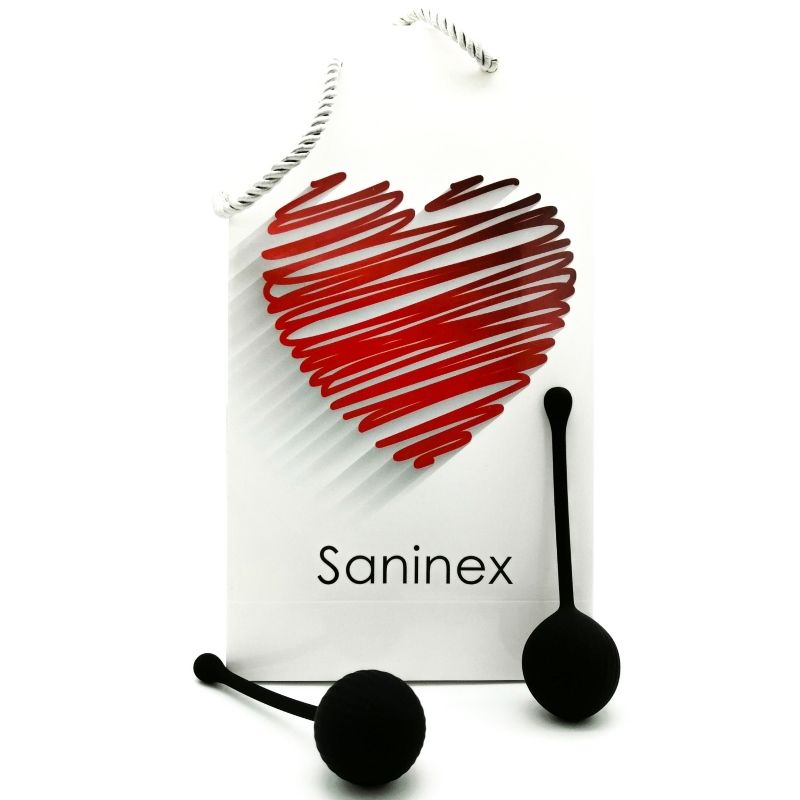 Saninex Clever - Inteligente Esfera Vaginal Negro