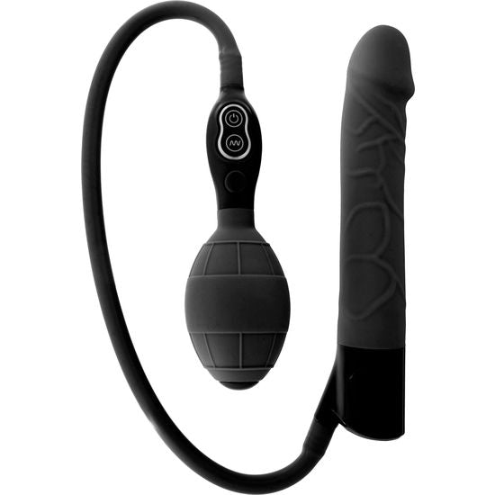Seven Creations - Vibrador Hinchable Negro