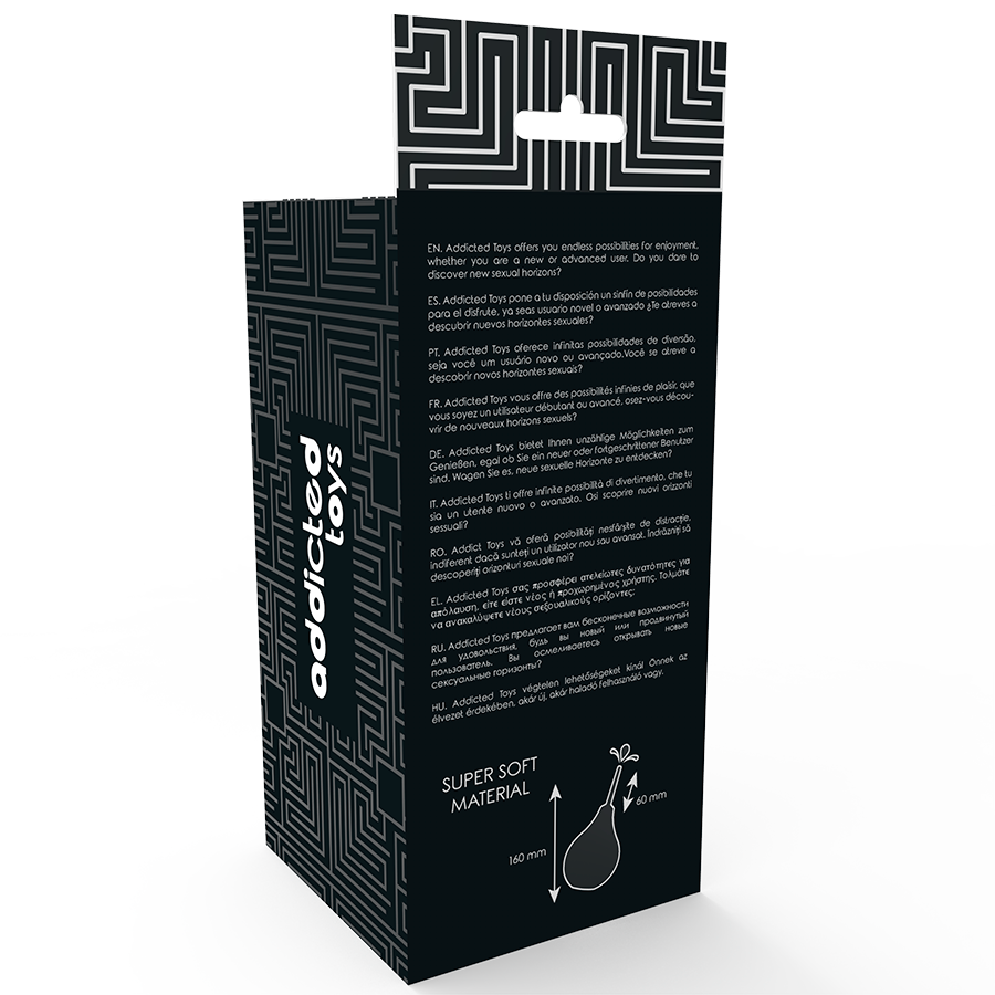 Addicted Toys - Limpiador Anal Negro