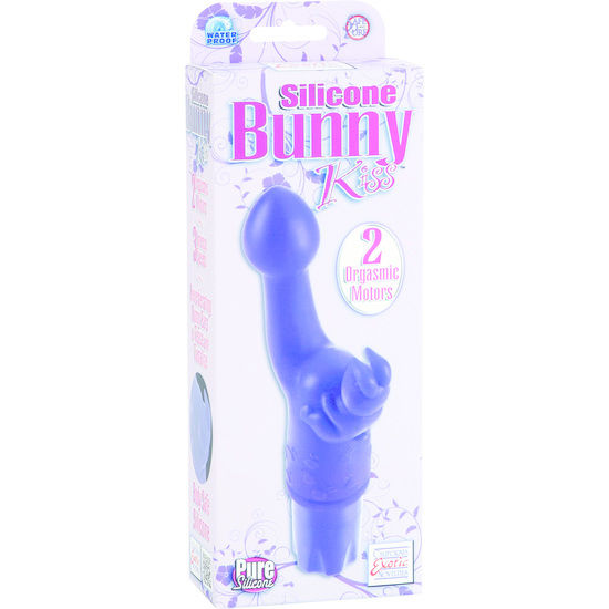 Calexotics - Silicone Conejito Vibrador Kiss Lila