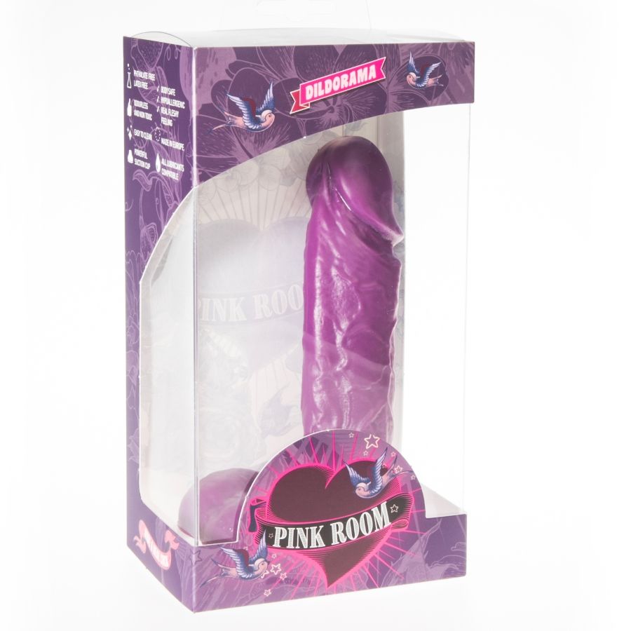 Dildo Realistico Pink Room  Amadeo  Lila 15.5 Cm