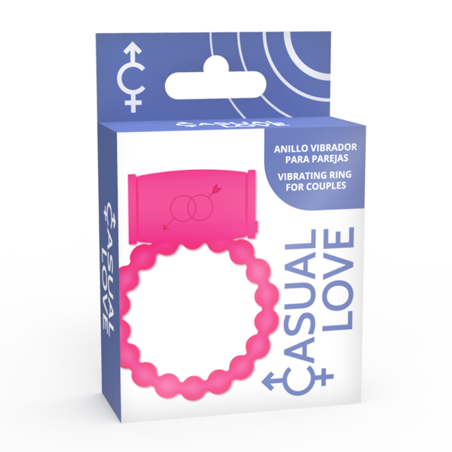 Casual Love - 25 Anillo Vibrador Rosa
