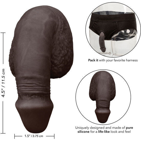 Calexotics - Packing Penis Pene De Silicona 12.75cm Negro
