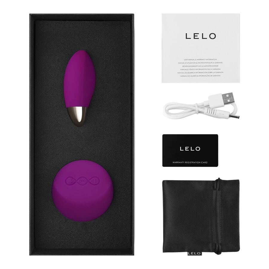 Lelo - Lyla 2 Insignia Design Edition Huevo-Masajeador Morado