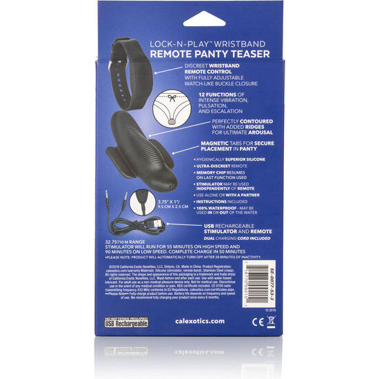 Panty Teaser Bala Con Pulsera De Control