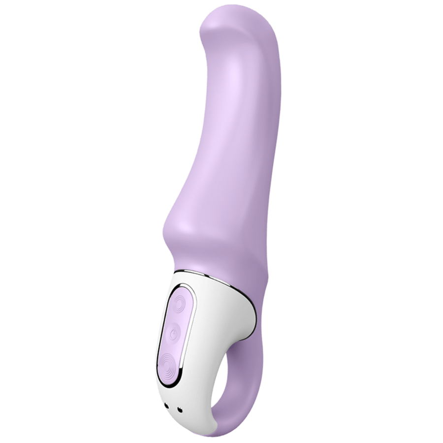 Satisfyer Vibrador Silicona Del Punto G Con 12 Potentes Programas De Vibración Morado