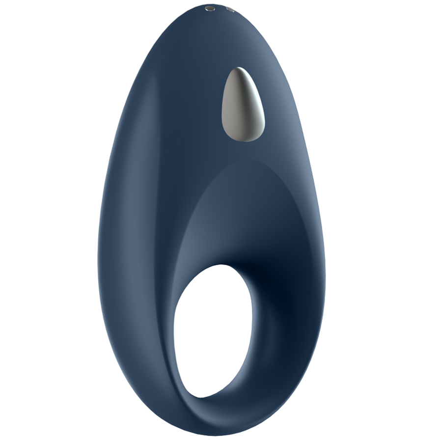 Mighty One Anillo Vibrador Con App Azul