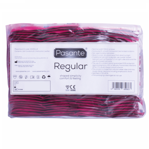 Pasante Condom Gama Regular 144 Unidades