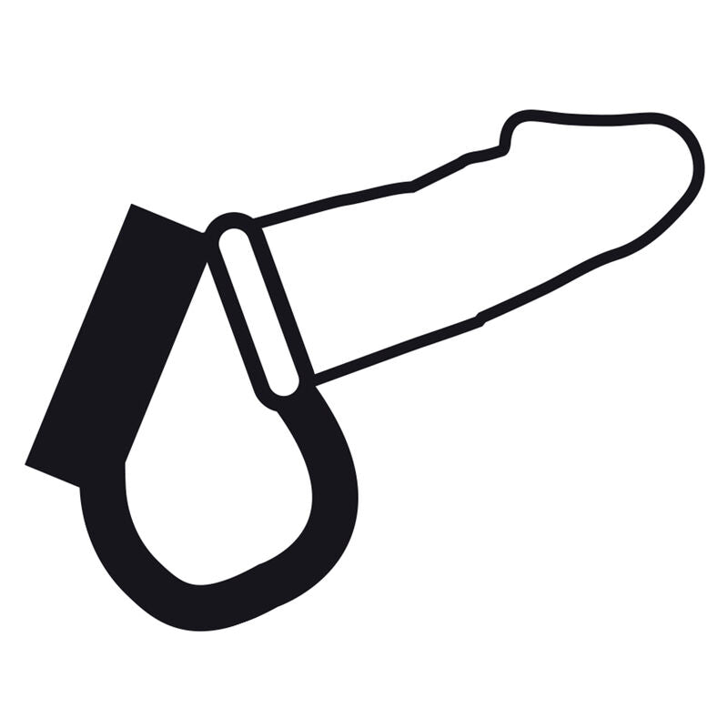 Darkness - Anillo Para Pene Y Testículos Bdsm