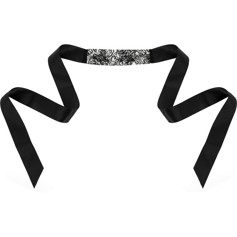 Coquette Chic Desire - Antifaz Encaje Negro Cinta