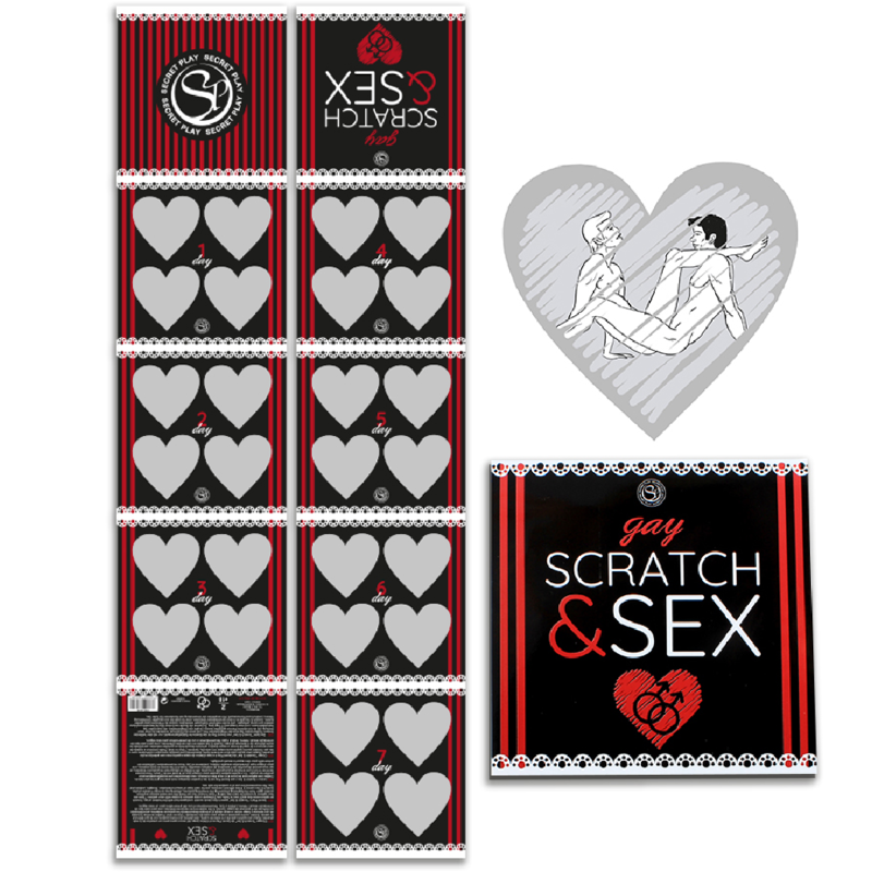 Secretplay - Scratch & Sex Juego Parejas Gay (Es/En/Fr/Pt/De)