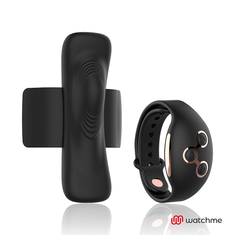 Anne'S Desire - Panty Pleasure Tecnología Watchme Negro/Gold