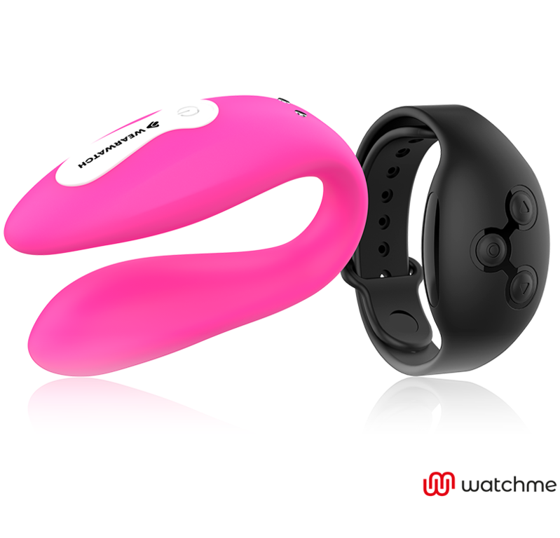Wearwatch - Vibrador Dual Technology Watchme Fucsia /Azabache