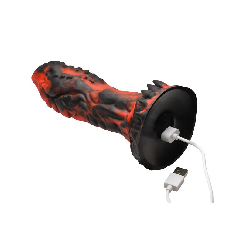 Inferno Cock Dildo Con Vibración Con Control Remoto
