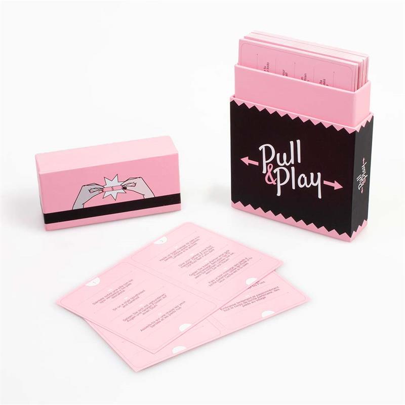 Secretplay - Pull & Play Juego De Cartas (Es/En/De/Fr/Nl/Pt/It)