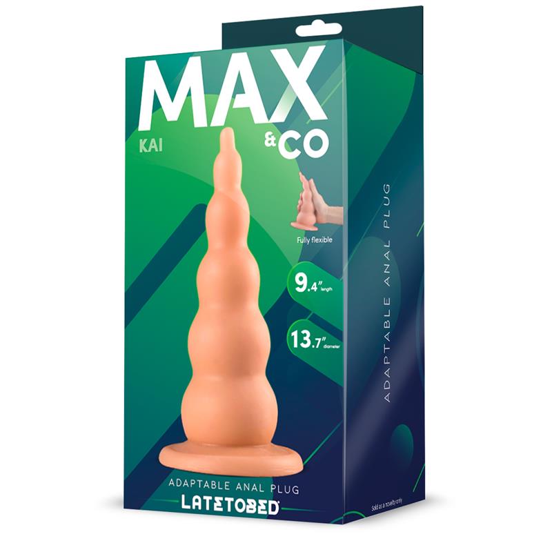 Kai Plug Anal Adaptable Natural 24 Cm