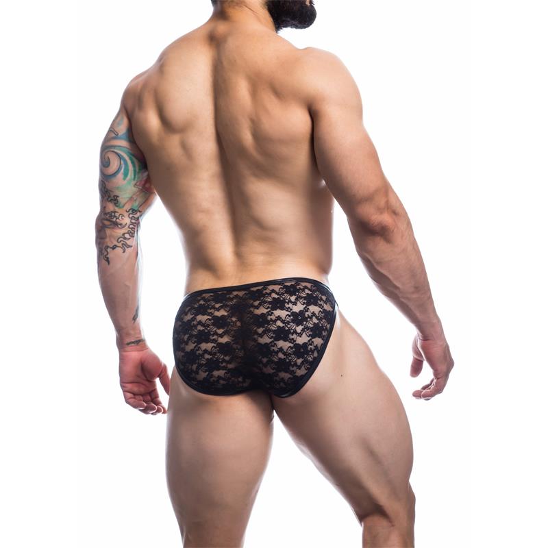 L4ce01 Slip Con Encaje Talla (Interno):S
