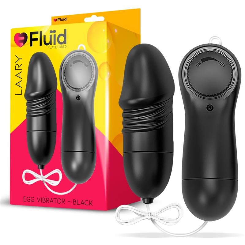 Huevo Vibrador Multi Velocidad Control Remoto  Laary Negro