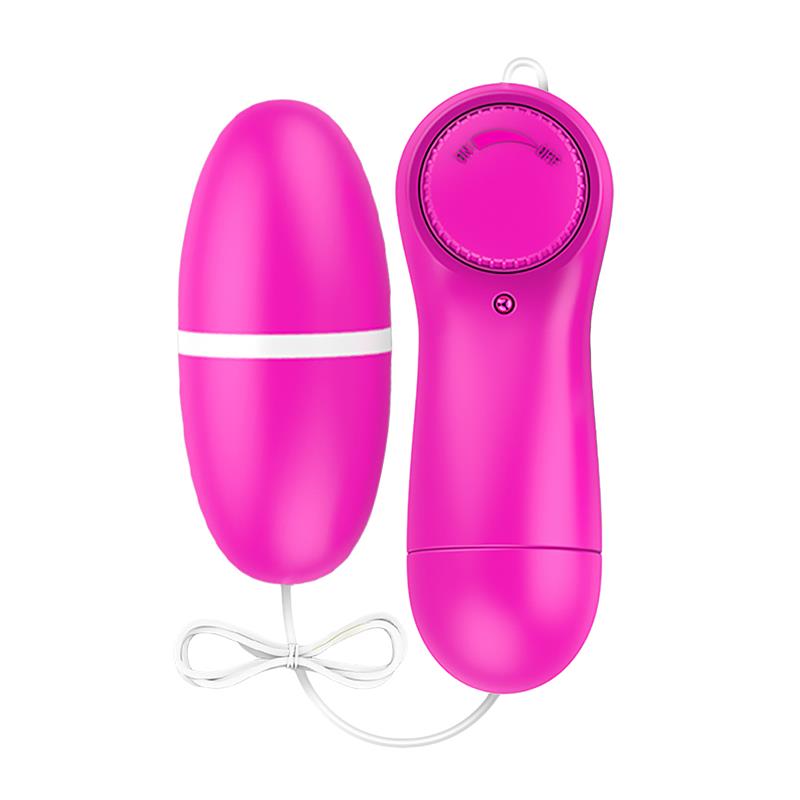 Huevo Vibrador Multi Velocidad Laaso  Control Remoto Rose